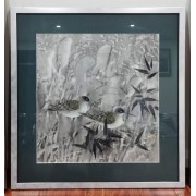 鸟趣图 （水墨画）